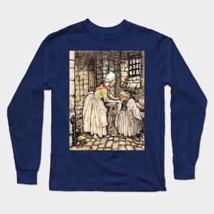 Mr. Toad Escapes - The Wind in the Willows - Arthur Rackham Long Sleeve T-Shirt